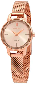 Японские наручные  женские часы Citizen EZ7003-51X. Коллекция Elegance