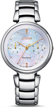Японские наручные  женские часы Citizen FD1106-81D. Коллекция Elegance