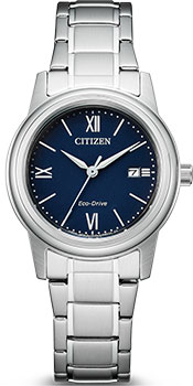 Японские наручные  женские часы Citizen FE1220-89L. Коллекция Eco-Drive