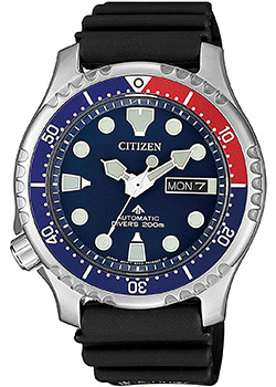Японские наручные  мужские часы Citizen NY0086-16LE. Коллекция Promaster