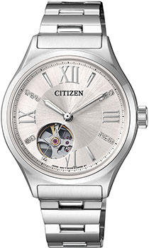 Японские наручные  женские часы Citizen PC1001-53A. Коллекция Automatic