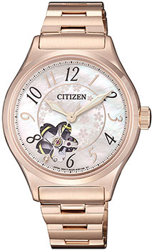 Японские наручные  женские часы Citizen PC1007-65D. Коллекция Automatic