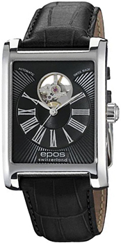 Швейцарские наручные  мужские часы Epos 3399.133.20.25.25. Коллекция Perfection