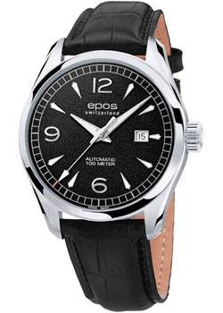 Швейцарские наручные  мужские часы Epos 3401.132.20.55.25. Коллекция Passion