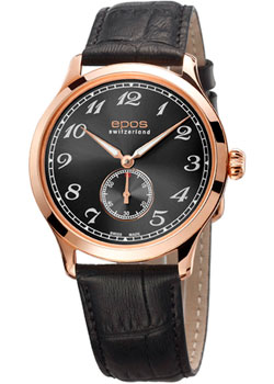 Швейцарские наручные  мужские часы Epos 3408.208.24.34.15. Коллекция Originale
