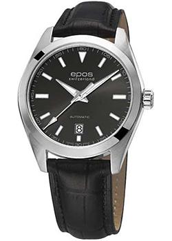 Швейцарские наручные  мужские часы Epos 3411.131.20.14.25. Коллекция Originale