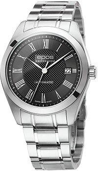Швейцарские наручные  мужские часы Epos 3411.131.20.25.30. Коллекция Originale