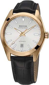 Швейцарские наручные  мужские часы Epos 3411.131.24.18.25. Коллекция Originale