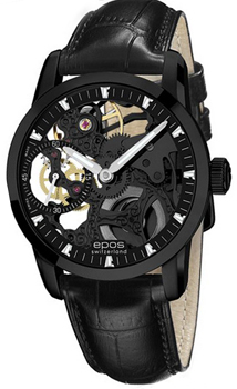 Швейцарские наручные  мужские часы Epos 3424.189.25.15.25. Коллекция Sophistiquee