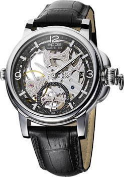 Швейцарские наручные  мужские часы Epos 3429.195.20.55.25. Коллекция Oeuvre d art