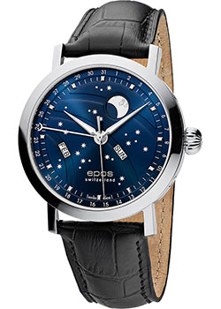 Швейцарские наручные  мужские часы Epos 3440.322.20.16.25. Коллекция Emotion