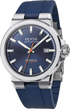 Швейцарские наручные  мужские часы Epos 3442.132.20.16.56. Коллекция Sportive