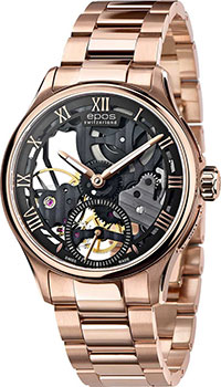 Швейцарские наручные  мужские часы Epos 3500.169.24.25.34. Коллекция Originale
