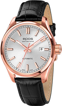 Швейцарские наручные  мужские часы Epos 3501.132.24.18.25. Коллекция Passion