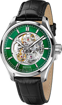 Швейцарские наручные  мужские часы Epos 3501.135.20.13.25. Коллекция Passion
