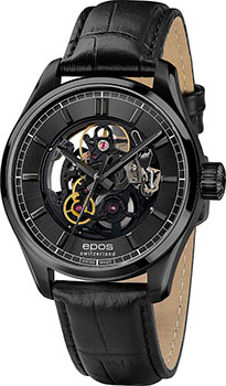 Швейцарские наручные  мужские часы Epos 3501.139.25.15.25. Коллекция Passion