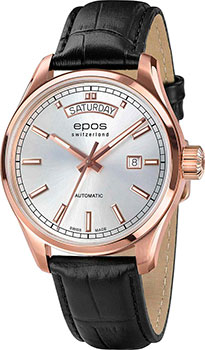 Швейцарские наручные  мужские часы Epos 3501.142.24.98.25. Коллекция Passion