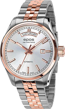Швейцарские наручные  мужские часы Epos 3501.142.34.98.44. Коллекция Passion