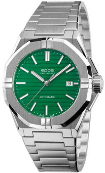 Швейцарские наручные  мужские часы Epos 3506.132.20.13.30. Коллекция Sportive
