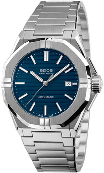 Швейцарские наручные  мужские часы Epos 3506.132.20.16.30. Коллекция Sportive
