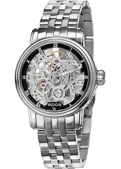 Швейцарские наручные  женские часы Epos 4390.155.20.25.30. Коллекция Ladies