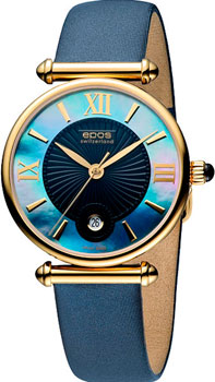 Швейцарские наручные  женские часы Epos 8000.700.22.65.86. Коллекция Ladies