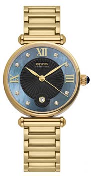 Швейцарские наручные  женские часы Epos 8000.700.22.85.32. Коллекция Quartz