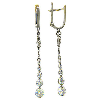 Золотые серьги 01C124482
Золотые серьги 01C124482