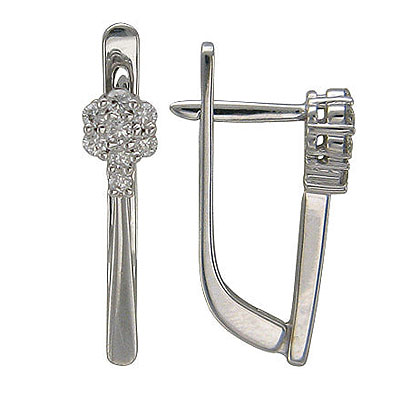 Золотые серьги  65C620207