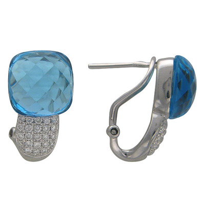 Серьги Из Белого Золота