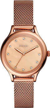 fashion наручные  женские часы Fossil BQ3392. Коллекция Laney