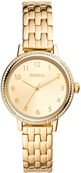 fashion наручные  женские часы Fossil BQ3655. Коллекция Reid