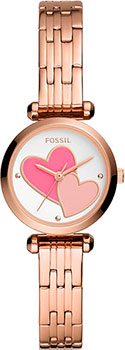 fashion наручные  женские часы Fossil BQ3697. Коллекция Tillie Mini