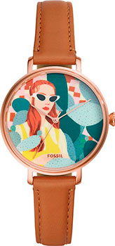 fashion наручные  женские часы Fossil CS1004. Коллекция Kalya
