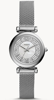 fashion наручные  женские часы Fossil ES4837. Коллекция Carlie Mini