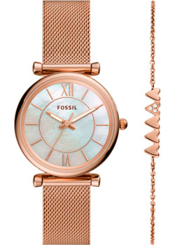 fashion наручные  женские часы Fossil ES5058_SET. Коллекция Carlie
