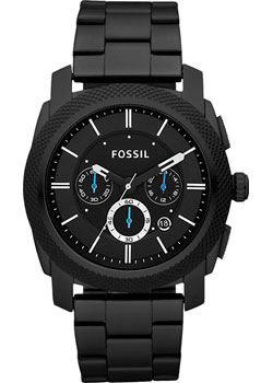 fashion наручные  мужские часы Fossil FS4552IE. Коллекция Machine Chronograph