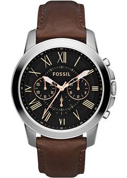 fashion наручные  мужские часы Fossil FS4813. Коллекция Grant