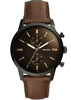 fashion наручные  мужские часы Fossil FS5437. Коллекция Townsman
