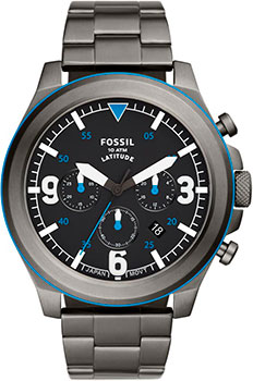 fashion наручные  мужские часы Fossil FS5753. Коллекция Latitude