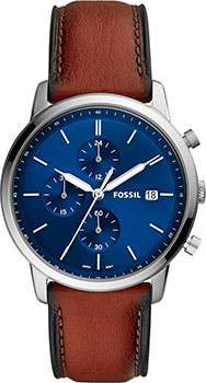 fashion наручные  мужские часы Fossil FS5850. Коллекция Minimalist