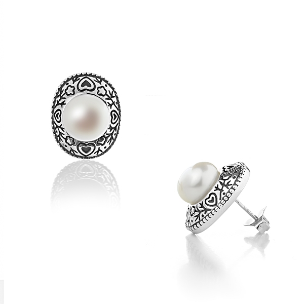 Серебряные серьги  NP1187