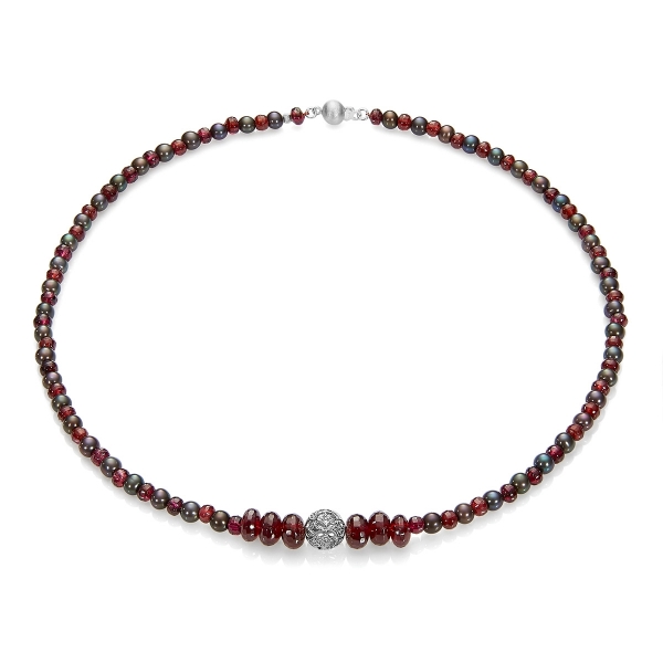 Серебряное колье  NP4174