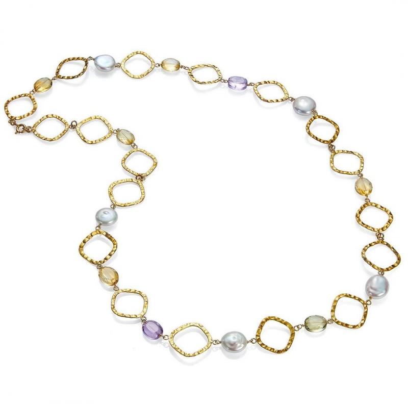 Серебряное колье  NP5894