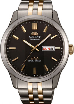 Orient Японские наручные  мужские часы Orient RA-AB0011B19B. Коллекция Three Star