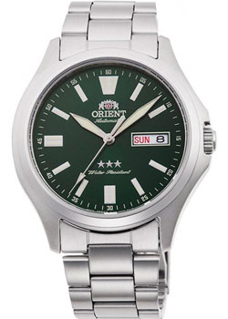 Японские наручные  мужские часы Orient RA-AB0F08E19B. Коллекция Three Star