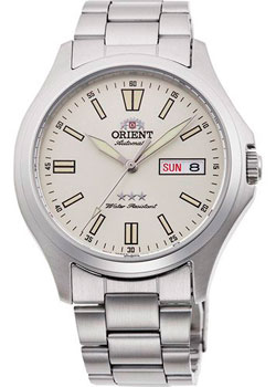 Японские наручные  мужские часы Orient RA-AB0F12S19B. Коллекция Three Star