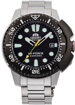 Японские наручные  мужские часы Orient RA-AC0L01B. Коллекция M-Force