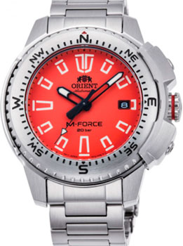Японские наручные  мужские часы Orient RA-AC0N02Y10B. Коллекция M-Force