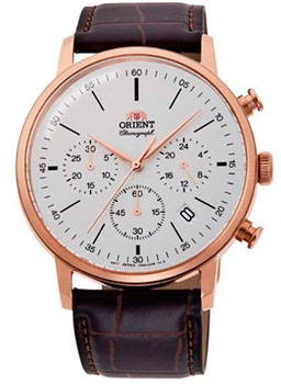 Японские наручные  мужские часы Orient RA-KV0403S10B. Коллекция CHRONOGRAPH